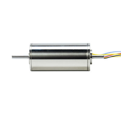 Μεγάλη ισχύς 30mm Slotless Brushless DC Motor 105W 0.52N.m 7536RPM 24V 48V