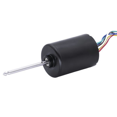 Υπερσιωπηλός 36mm BLDC κινητήρας 12V 24V 5200 RPM συμπαγής ανθεκτικός για ρομποτικά συστήματα EV