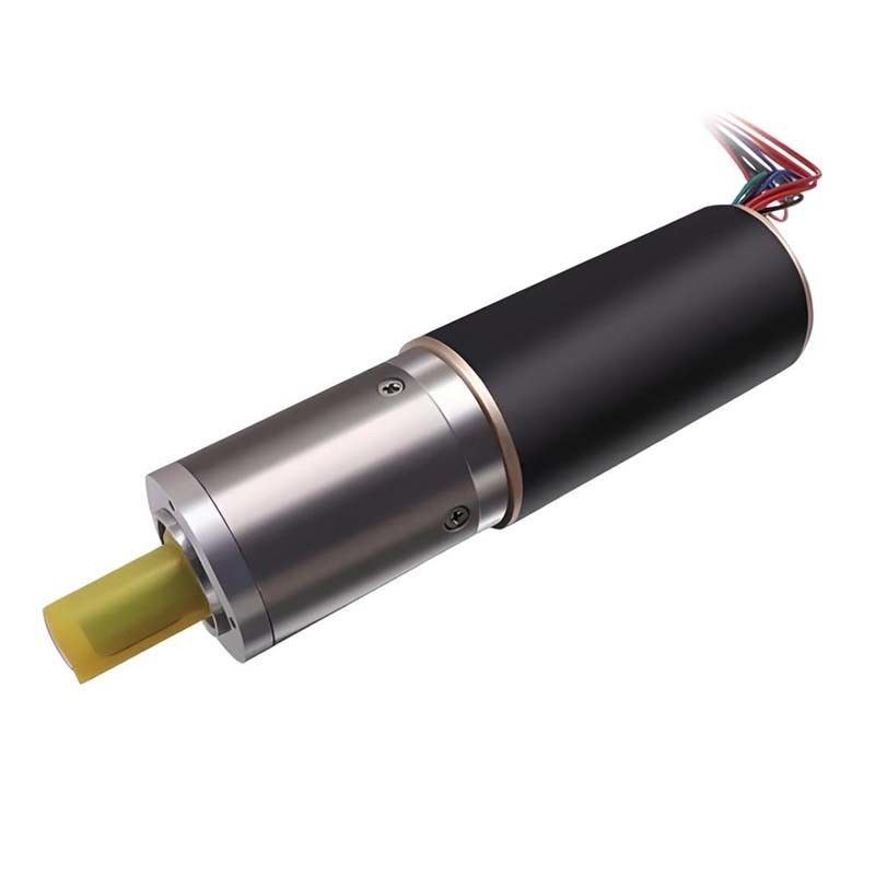 Μεγάλη δύναμη Brushless DC Gear Motor 12V 24mm 1500mNm 6.0RPM Μεταλλωτής Brushless Motor