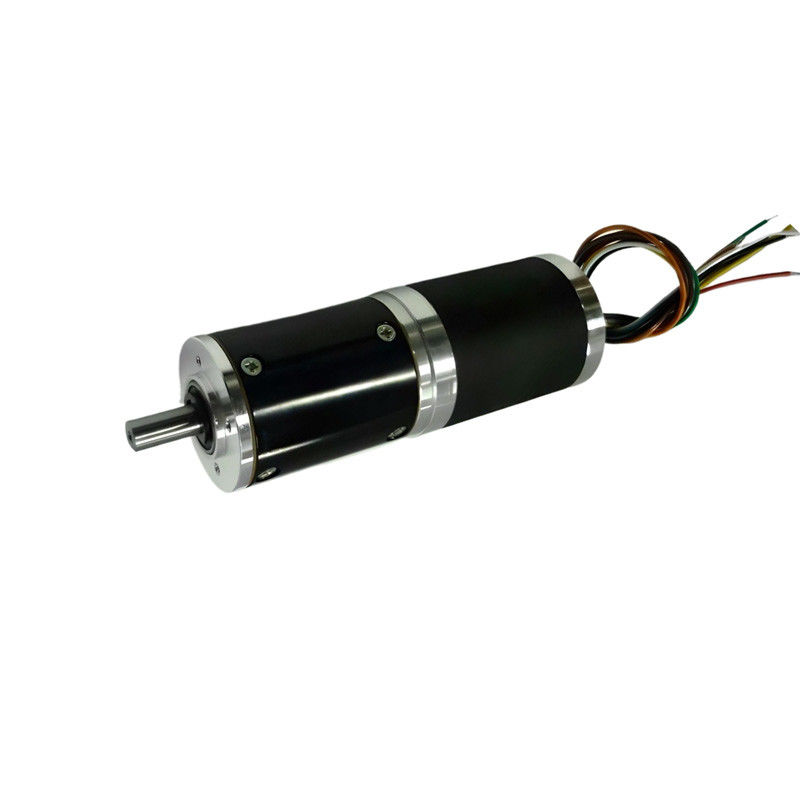 42mm Μηχανή ταχυτήτων χαμηλής ταχύτητας 12V έως 48V Μηχανή ταχυτήτων χωρίς βούρτσα Προσαρμόσιμη 10000mNm 1.8RPM έως 2073RPM