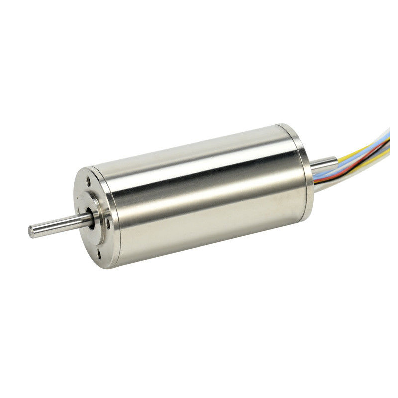 Μεγάλη ισχύς 30mm Slotless Brushless DC Motor 105W 0.52N.m 7536RPM 24V 48V